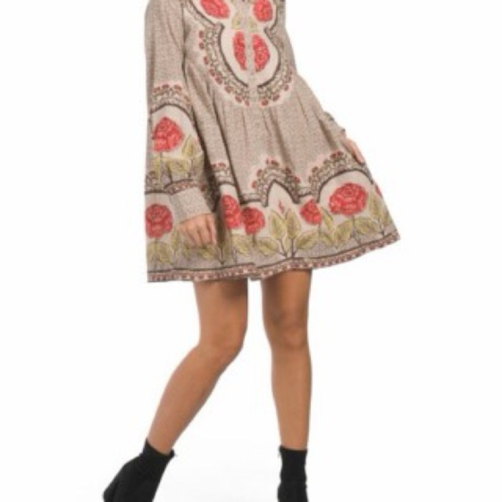Free People Smell the Roses Mini dress